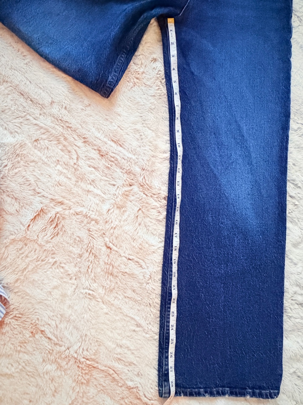 🖤 Frame Le High 'N' Tight Wide Leg Jeans Anthropologie Dark Wash 100% Cotton 28 - Picture 11 of 16